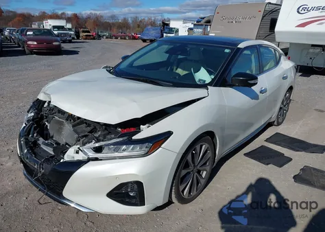 2020 Nissan Maxima Platinum Xtronic Cvt из США, поврежденный, VIN 1N4AA6FVXLC384563